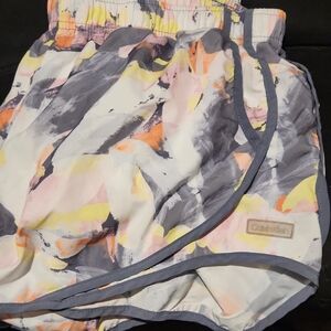 Calvin Klein Women's Abstract Print Athletic Shorts